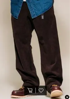 FREAK'S STORE コーデュロイ ウェービングベルトパンツ