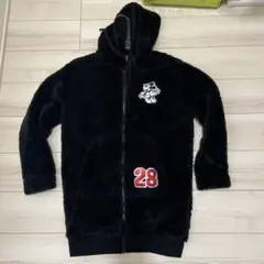 【ディズニー購入品】ミッキー　もこもこ　アウター　黒　冬