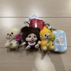 モンチッチ 30周年記念 ぬいぐるみセット （全6種のセット）Lipton景品