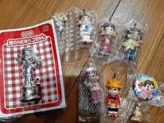 FUJIYA 銀のペコちゃん フィギュアセット　ポコちゃん　8点セットのサムネイル