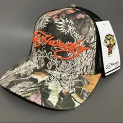 【カモ×オレンジ】Ed Hardy エドハーディー メッシュキャップ 新品 龍 2025年最新】Ed Hardy メンズ キャップの人気アイテム - メルカリ
