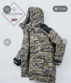 【ほぼ未使用】+phenix ダウン gore-tex 迷彩のサムネイル