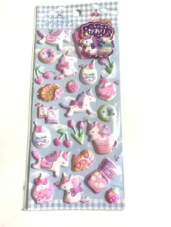 【正規品】　ユニコーン　立体シール　（株）クーリア