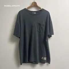 アメリカ製【RUSSELL ATHLETIC】ポケットT ダークグリーンのサムネイル