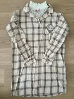 repipi armario チェック柄 シャツワンピース　XS