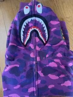 アベイシングエイプ　ABATHING APE パーカー シャーク