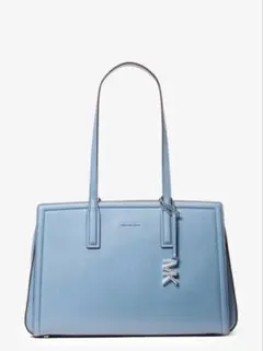 【最終値下】マイケルコース　トートバッグ　ミディアム　ブルー