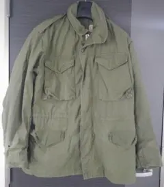 70年製アメリカ軍　　М-65 2ndフィールドミリタリージャケット　カーキ
