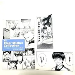 銀魂　クリアステッカーコレクション第1弾　志村新八