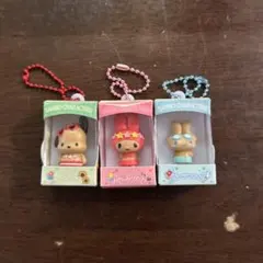 サンリオキャラクターズ ミニチュアキーホルダー 3種セット