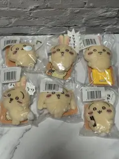 ちいかわ うさぎだらけくじ E賞 ぬいぐるみバッジ 6種セット