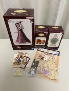 一番くじ ディズニープリンセス A賞 ベル C賞 サルタン D賞ワードローブ