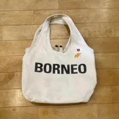 BORNEO トートバッグ リバーシブル キャンバス エコバッグ ボルネオ