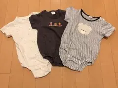 バースデイ　ロンパース 3点セット 70cm