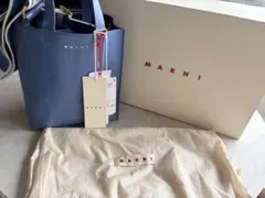 新品未使用　MARNI Museo ミニバッグ　ターコイズレザー製　マルニのサムネイル