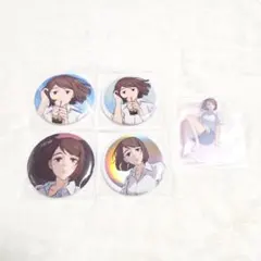 呪術廻戦 家入硝子 缶バッジ アクリルスタンド セガくじ