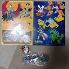 くら寿司　ポケモン　6点セット　マグネット　ラバーキーホルダー　下敷き