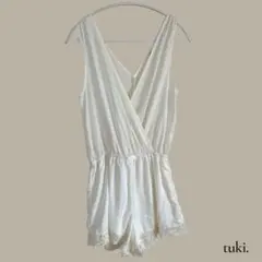 gelato pique ジェラピケ サテン生地 ホワイト ルームウェア