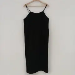 ☆GLACIERブラックキャミワンピース Lサイズ