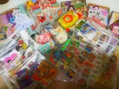 紙モノまとめ売り★紙モノおすそ分け★アメキャラ★バラメモ★シール★マステ★デザペ