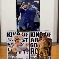 ワンピース フィギュアセット ルフィ ロジャー　ガープ