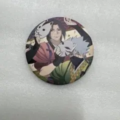 NARUTO ニジゲンノモリ 忍里 カカシ オビト 缶バッジ J - メルカリ