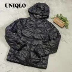【UNIQLO】 ユニクロ ウルトラライトダウンパーカージャケット黒