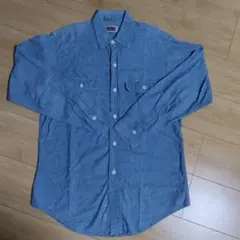 80s 90s BIG MAC シャンブレーシャツ 長袖 L USA製 古着 - メルカリ