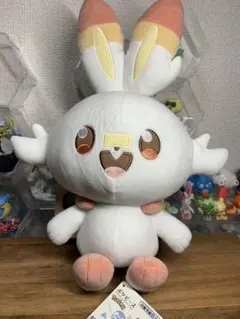 ポケモン ポケピース　もふぐっとぬいぐるみヒバニー