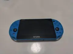 青色 PS Vita 本体 みんゴル6ソフト付き