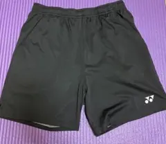 【良品】YONEX ヨネックス ハーフパンツ ショートパンツ ブラック