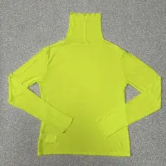 ROPÉ PICNIC 蛍光イエロー 長袖タートルネック 38