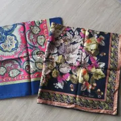 Nina Ricci他 ハンカチ2枚セット