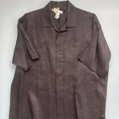 ISSEY MIYAKE MEN 半袖シャツ ダークグレー