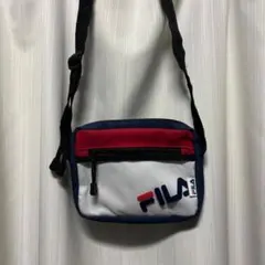 FILA ショルダーバッグ トリコロールカラー