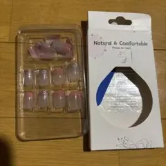 グラデーションピンク ネイルチップ 10個入り