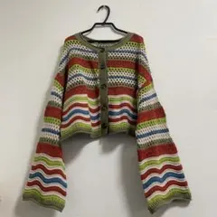 Forever 21 マルチカラー カーディガン F