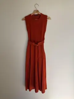 ZARA 春夏用ノースリーブ　フレアワンピース