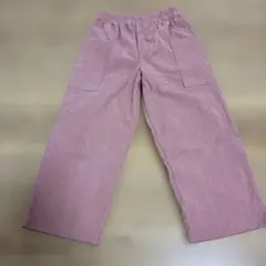 女の子　SHEIN 7Y コーデュロイ ロングパンツ