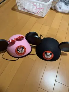 東京ディズニーリゾート 耳付きキャップ 2点セット