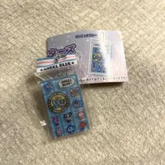ナルミヤ　タイルシールミニチュアチャーム　エンジェルブルー