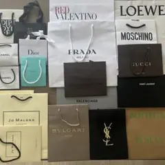高級ブランド ショップ袋 セット