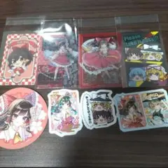 東方project　まとめ売り　100均　博麗霊夢