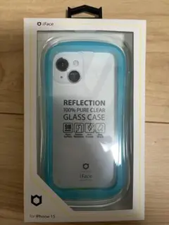 iFace Reflection Neo iPhone 15 (クリアブルー)