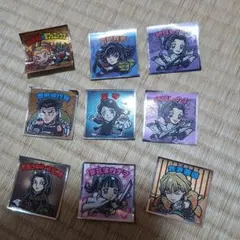 鬼滅の刃　ビックリマンチョコシール 9枚セット