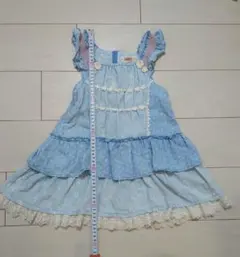 Souris スーリー水玉模様ノースリーブ ワンピース