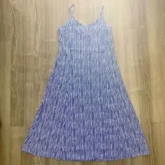 old navy キャミワンピース ボーダー ネイビーのサムネイル