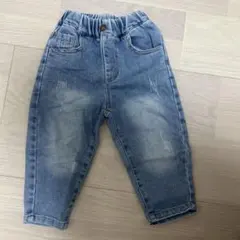 デニム ストレートレッグパンツ 2Yサイズ