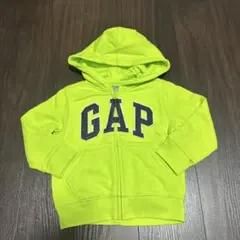 GAP 蛍光グリーン パーカー 110cm