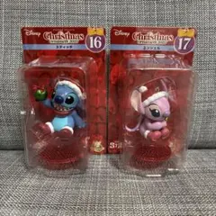 【スティッチ＆エンジェル】ディズニー　happyくじ　フィギュア　オーナメント